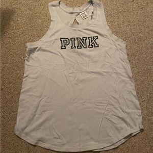 PINK Victoria's Secret Light Blue Workout Top